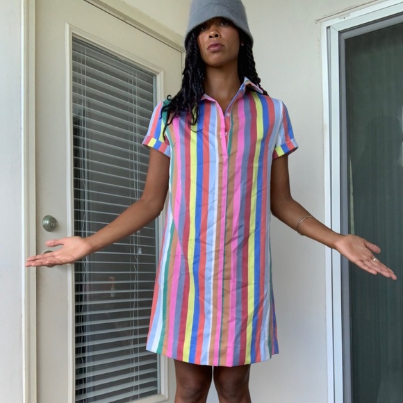 Vintage Dresses & Skirts - Vintage rainbow dress